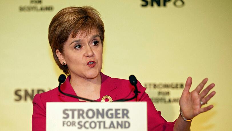 Die Ministerpräsidentin der schottischen Regionalregierung Nicola Sturgeon hegt Gedanken für ein neues Unabhängigkeits-Referendum von Schottland. Die Ministerpräsidentin der schottischen Regionalregierung Nicola Sturgeon hegt Gedanken für ein neues Unabhängigkeits-Referendum von Schottland.