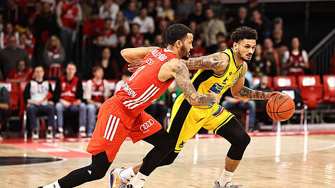 Bester Werfer gegen Ludwigsburg: Bayerns Nick Weiler-Babb.