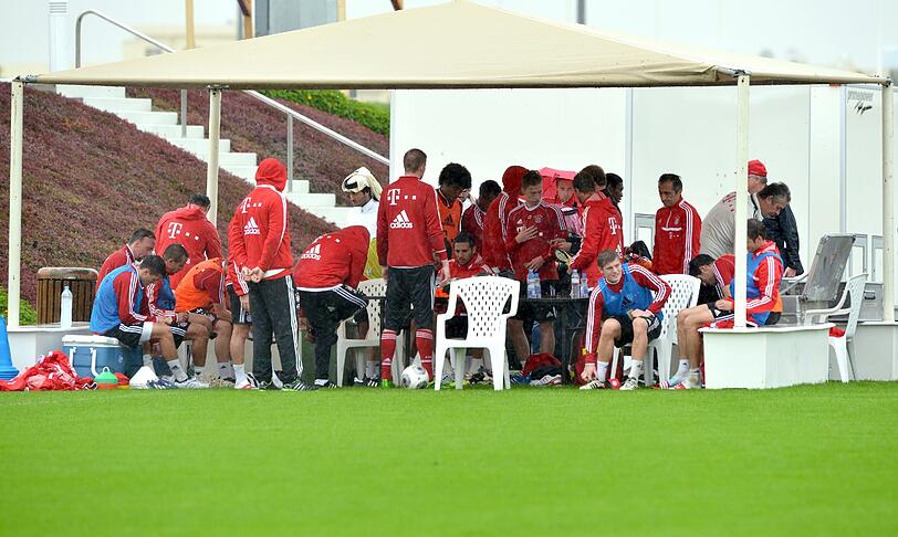 Tag 7 beim Trainingslager in Doha. Die Bilder!