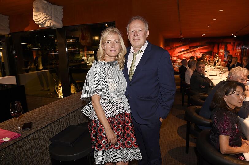 Moderatorin Judith Milberg und ihr Mann Axel ("Tatort").