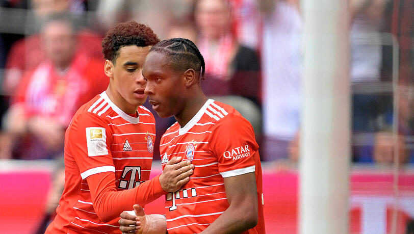 Jamal Musiala glänzte gegen Schalke mit Unbekümmertheit, Leichtigkeit – und dem Assist für Mathys Tel zum 5:0.
