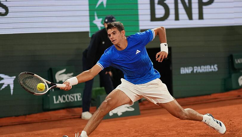 Verlangte Alexander Zverev im ersten Satz viel ab: Rafael J&oacute;dar.