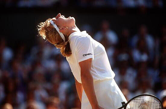 1991 begann die längste Siegesserie der Brühlerin in Wimbledon.
