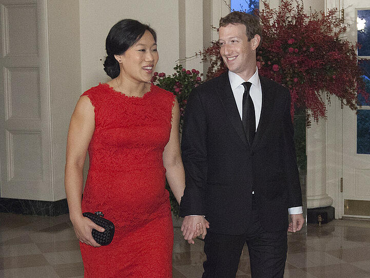 Es wird ein Mädchen: Mark Zuckerberg und Priscilla Chan erwarten ihr erstes gemeinsames Kind
