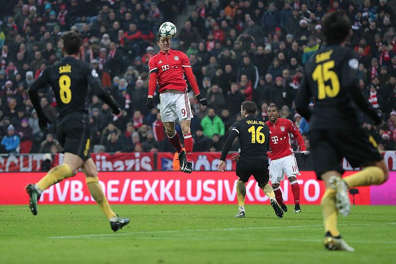 ...anfang Dezember dann ein knapper 1:0-Sieg gegen den Halbfinalgegner der Vorsaison Atletico Madrid.
