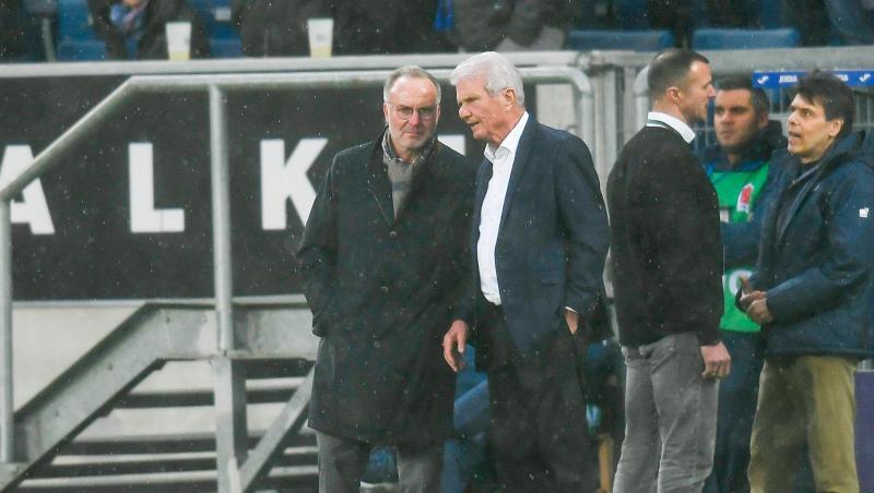 Münchens Vorstandschef Karl-Heinz Rummenigge (l.) und Dietmar Hopp, Mäzen der TSG 1899 Hoffenheim. Foto: Tom Weller/dpa Münchens Vorstandschef Karl-Heinz Rummenigge (l.) und Dietmar Hopp, Mäzen der TSG 1899 Hoffenheim. Foto: Tom Weller/dpa