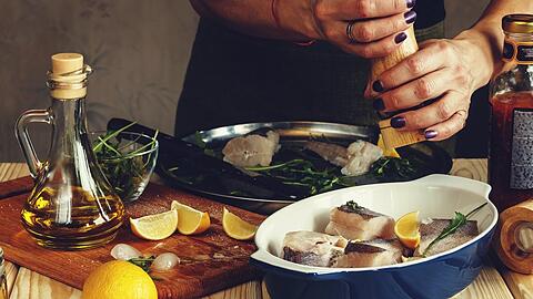 Frisches Gemüse und Fisch sind wichtige Bestandteile der Atlantic Diet.