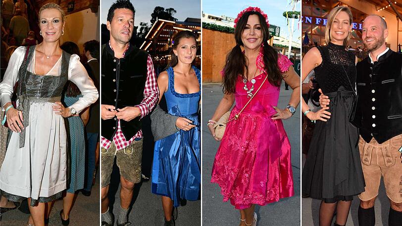 Beim Almauftrieb haben die Promis in Käfers Wiesn-Schenke ausladend gefeiert – immerhin war es das 25. Jubiläum.