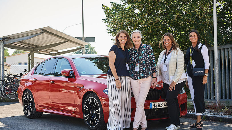 Corinna Binzer, Prinzessin Uschi zu Hohenlohe, Fedra Sayegh, Ulrika Gutheinz.