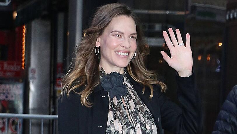US-Schauspielerin Hilary Swank wird zum ersten Mal Mutter.