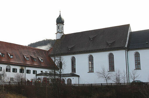 Das Franziskanerkloster in Füssen.
