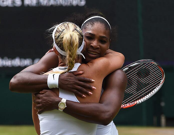 161 Tage nach ihrem ersten Grand-Slam-Triumph bei den Australian Open verlor Kerber das hochklassige Finale des bedeutendsten Turniers der Welt gegen Branchenführerin Serena Williams mit 5:7, 3:6.