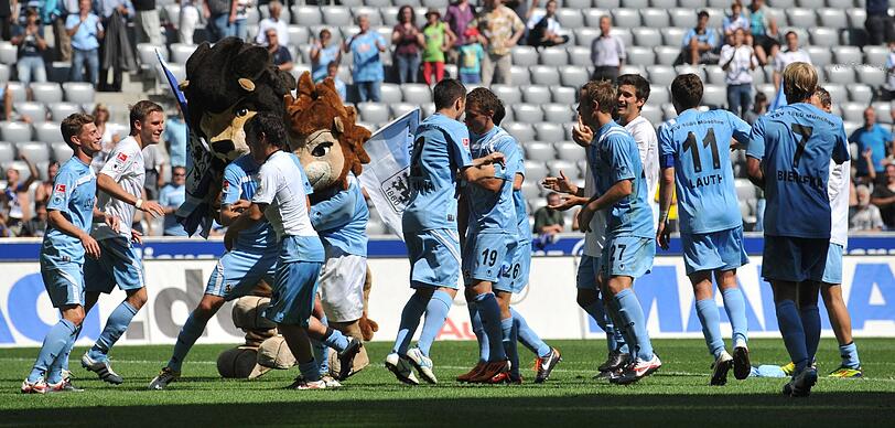 Die besten Bilder vom 4:0-Sieg der Löwen gegen Aue