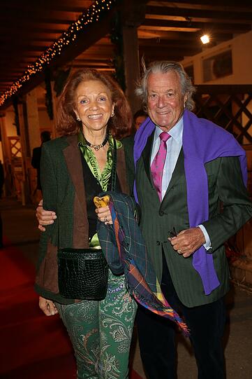 Anton Meggle mit Ehefrau Marina