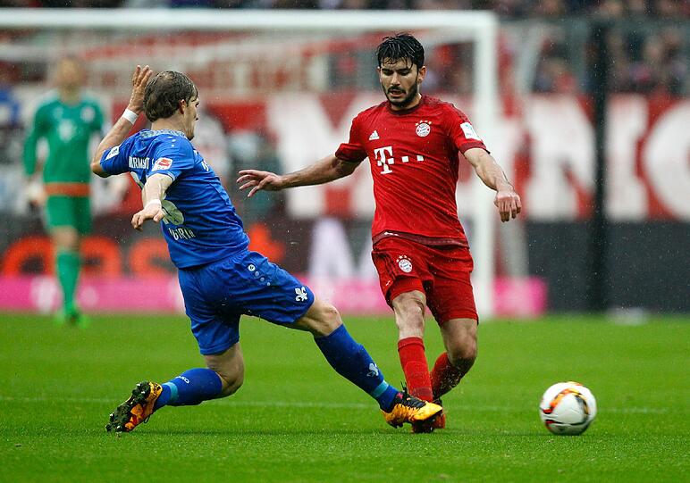 Serdar Tasci hatte gegen Darmstadt seinen ersten Auftritt im Trikot des FC Bayern.
