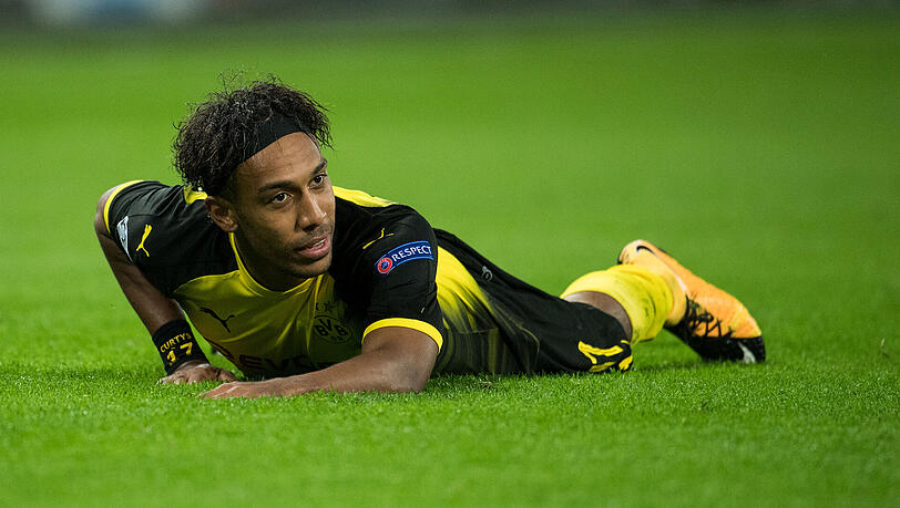 Pierre-Emerick Aubameyang erzielte in dieser Saison bereits fünf Treffer. Pierre-Emerick Aubameyang erzielte in dieser Saison bereits fünf Treffer.