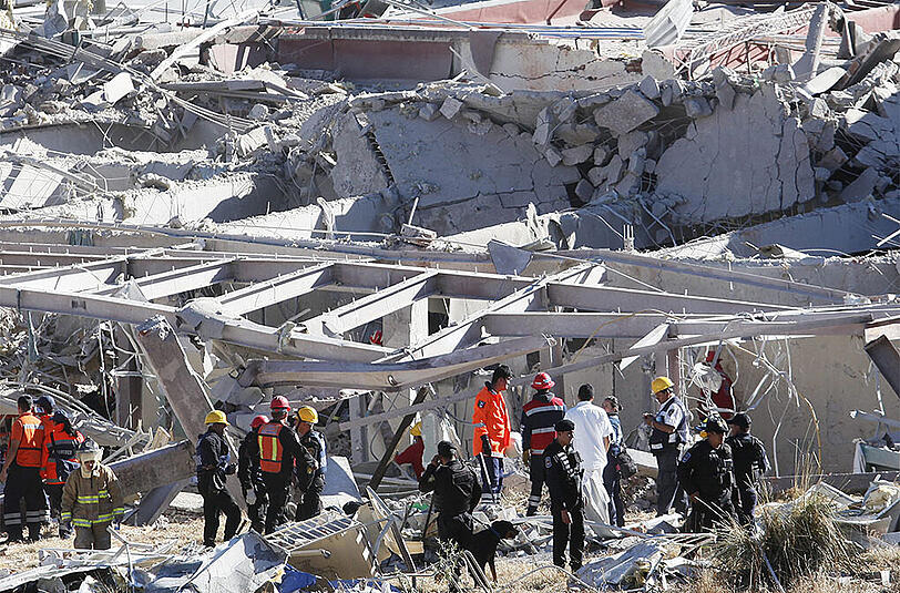 In einer mexikanischen Kinderklinik kam es zu einer Gasexplosion. Drei Menschen sterben, rund 70 Menschen werden verletzt.