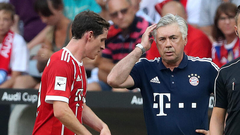 Arbeiten Carlo Ancelotti (r.) und Sebastian Rudy bald wieder zusammen? Arbeiten Carlo Ancelotti (r.) und Sebastian Rudy bald wieder zusammen?