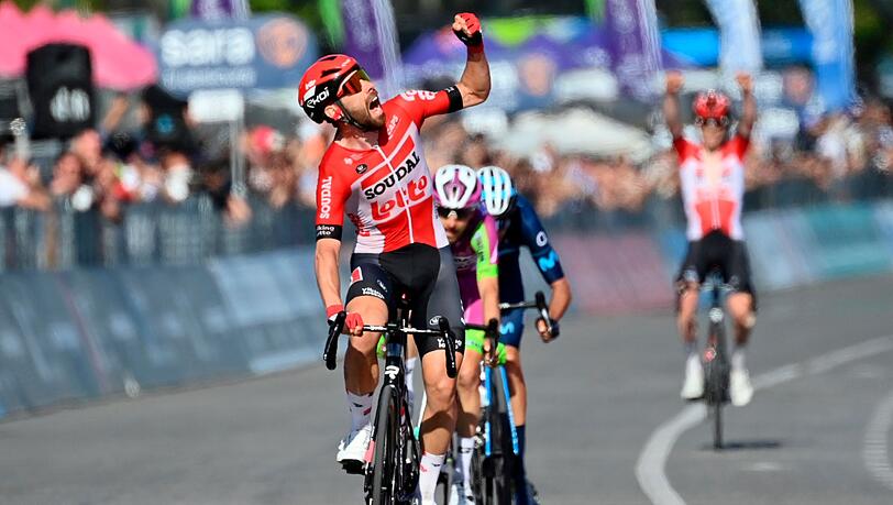 Thomas de Gendt hat die 8. Etappe des Giro d’Italia.