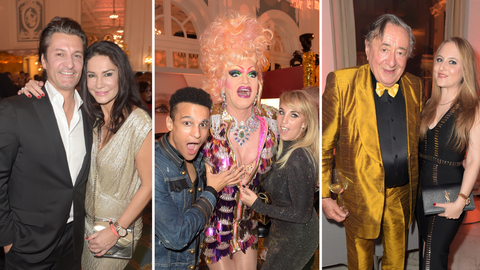 Starauflauf bei "20 Golden Years of Movie meets Media" in Hamburg.