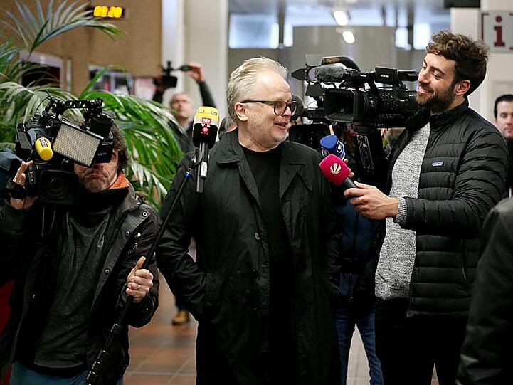 Herbert Grönemeyer kommt ins Landgericht.