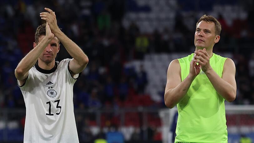 Spielen beide ihre vierte WM: Thomas Müller (links) und Torwart Manuel Neuer. (Archivbild) Spielen beide ihre vierte WM: Thomas Müller (links) und Torwart Manuel Neuer. (Archivbild)