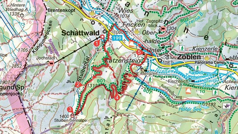Runde an der Krinnenspitze