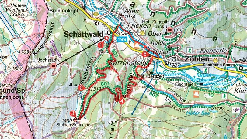 Runde an der Krinnenspitze Runde an der Krinnenspitze