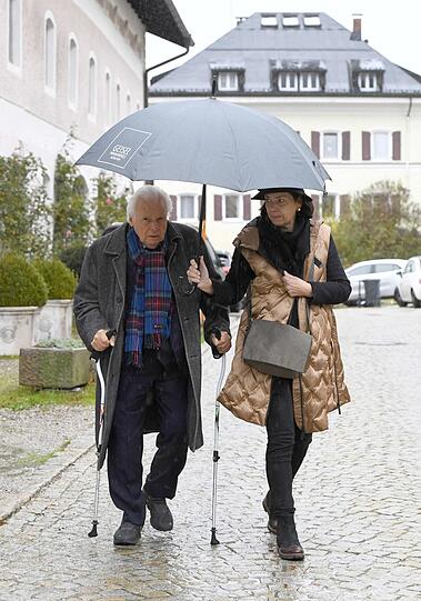 Eckart Witzigmann mit Freundin Nicola Schnelldorfer