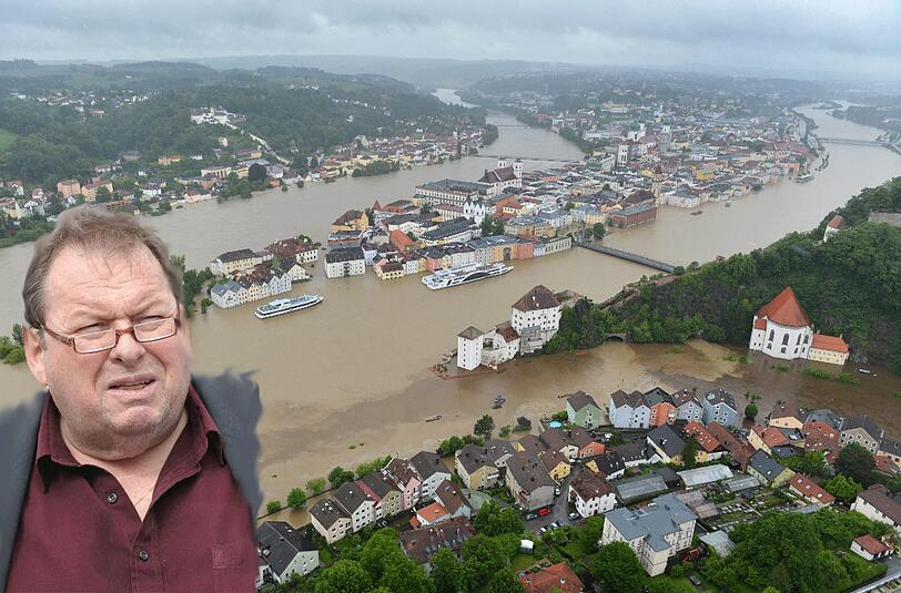 Otti Fischer plant ein Hochwasser-Museum in Passau.
