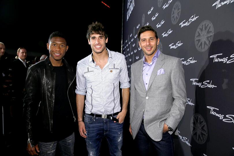 David Alaba, Javi Martínez, Claudio Pizarro