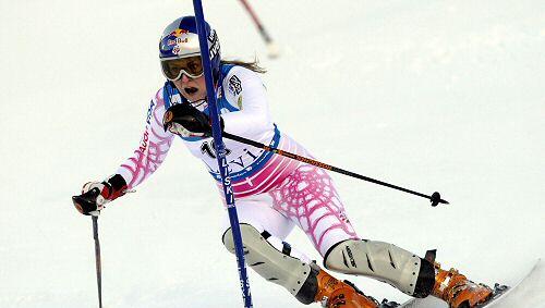 Sieg im Slalom: Lindsay Vonn Sieg im Slalom: Lindsay Vonn