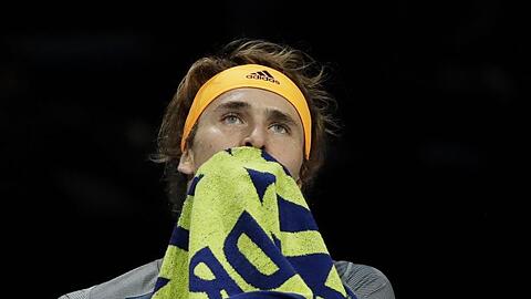 Alexander Zverev hatte gegen Stefanos Tsitsipas keine Chance.