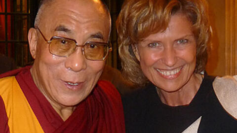 In Passau diskutierte die Nürnberger Abgeordnete Dagmar Wöhrl mit dem Dalai Lama.