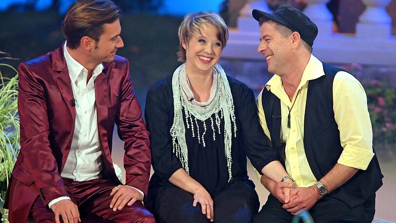 Michael Hirte machte seiner Partnerin Jenny in Florian Silbereisens Show einen Heiratsantrag. Michael Hirte machte seiner Partnerin Jenny in Florian Silbereisens Show einen Heiratsantrag.