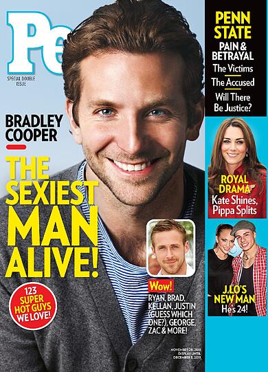 Der Beweis: Cooper auf dem aktuellen &bdquo;People&ldquo;-Cover.