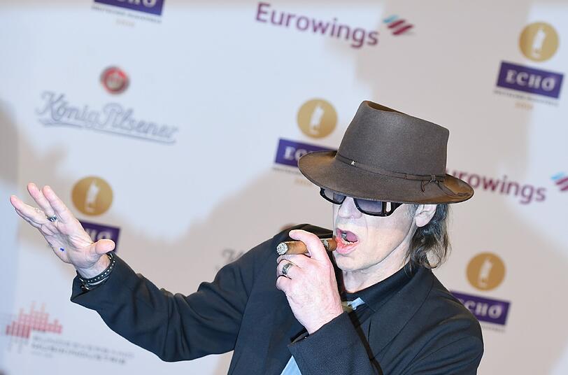 Sänger Udo Lindenberg.