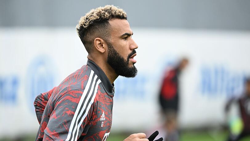 Bayern-Stürmer Eric Maxim Choupo-Moting am Dienstag im Abschlusstraining.