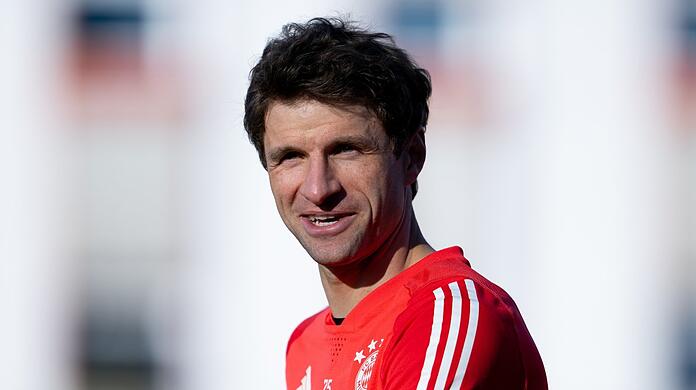 Vor einem weiteren Meilenstein: Thomas Müller.