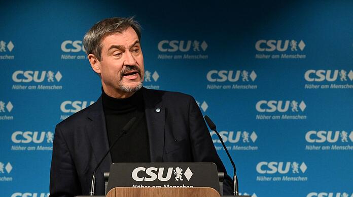 "Die Grünen haben einen wichtigen Anspruch in der Zukunft - und zwar in der Opposition", sagt Bayerns Ministerpräsident Markus Söder. (Archivbild)