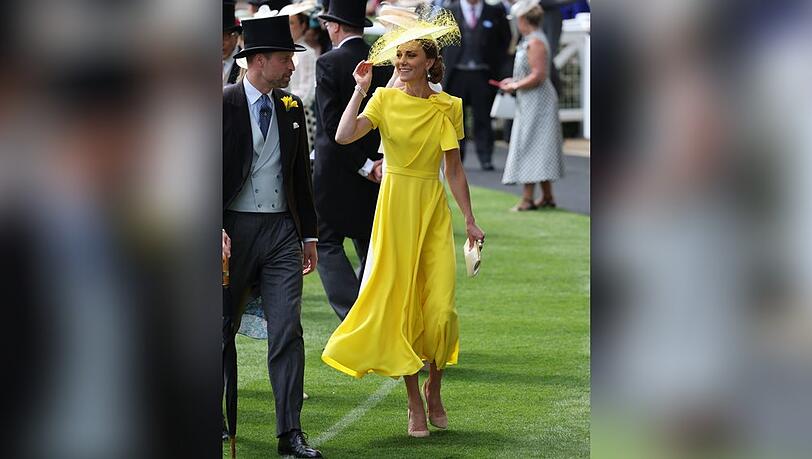 Prinz William und Prinzessin Kate beim Royal Ascot.