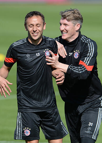 Abschlusstrainging des FC Bayern vor dem Porto-Rückspiel: Die Bilder!