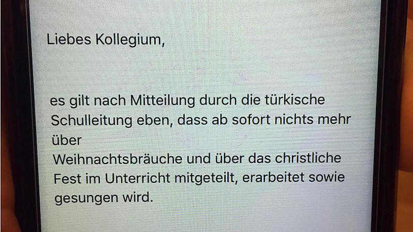 Die derzeit 35 deutschen Lehrer des Istanbul Lisesi werden von der Bundesrepublik entsandt und aus Steuermitteln bezahlt. Foto: ---