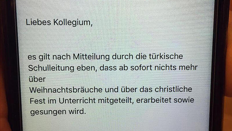 Die derzeit 35 deutschen Lehrer des Istanbul Lisesi werden von der Bundesrepublik entsandt und aus Steuermitteln bezahlt. Foto: --- Die derzeit 35 deutschen Lehrer des Istanbul Lisesi werden von der Bundesrepublik entsandt und aus Steuermitteln bezahlt. Foto: ---
