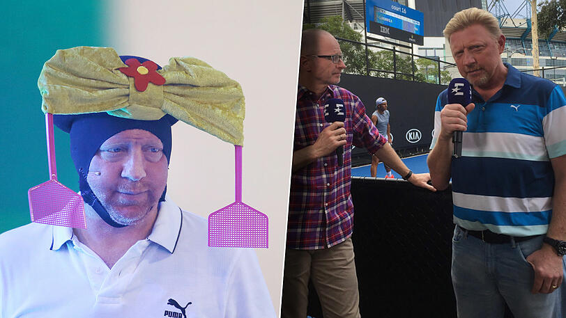 Die Zeiten von Peinlichen TV-Auftritten scheinen passe zu sein. Boris Becker überzeugt bei den Australian Open als TV-Experte.