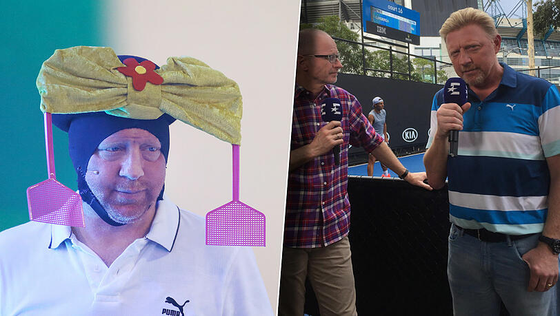 Die Zeiten von Peinlichen TV-Auftritten scheinen passe zu sein. Boris Becker überzeugt bei den Australian Open als TV-Experte. Die Zeiten von Peinlichen TV-Auftritten scheinen passe zu sein. Boris Becker überzeugt bei den Australian Open als TV-Experte.