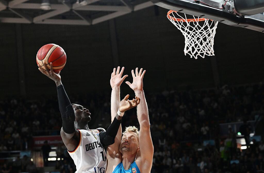 Deutsche Basketballer gewinnen EMProbe gegen Slowenien Abendzeitung