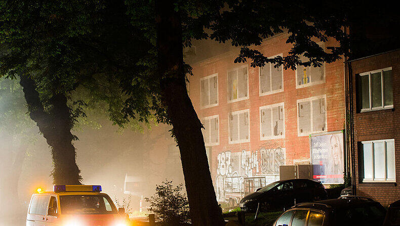 Brand in Hochbunker in Hamburg! Brand in Hochbunker in Hamburg!