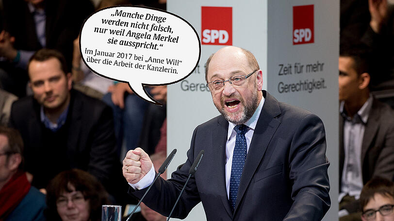 Die stärksten Aussagen des SPD-Kanzlerkandidaten Martin Schulz in der Bilderstrecke zum Durchklicken.
