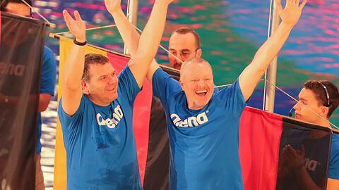 Bald möglicherweise wieder vereint in einer neuen Show: Elton und Stefan Raab.